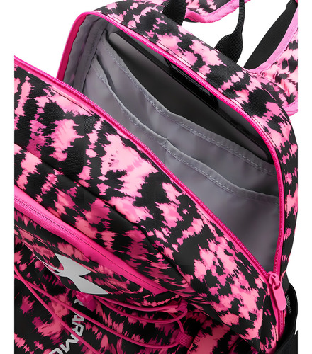 Mochila Urbana Sin Género Con Logo Hustle Sport Under Armour Color Rosa Fluo Diseño de la tela Tie dye