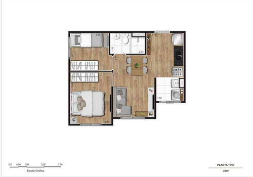 Imagem 15 de 19 de Apartamento Residencial Para Venda, Cidade Satélite Santa Bárbara, São Paulo - Ap7359. - Ap7359-inc