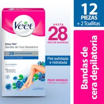 Comprar Veet Bandas Depilatorias Corporales Piel Sensible, 12 Piezas