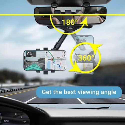 El Soporte Del Espejo Retrovisor Del Coche No Bloquea La Lín