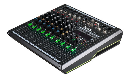 Imagen 2 de 4 de Consola Mezclador Pro Dj Ad6ux Bluetooth Mp3 Usb