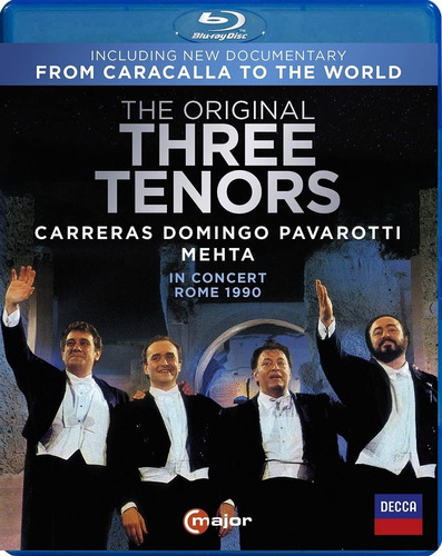 Blu-ray The Original 3 Tenors Carreras / Pavarotti / Domingo
