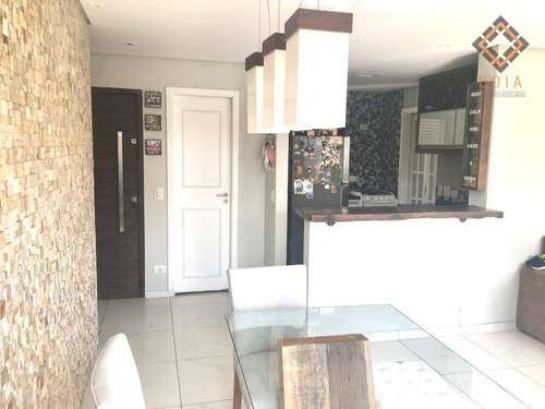 Apartamento Com 3 Dormitórios À Venda, 103 M² Por R$ 1.000.000,00 - Brooklin - São Paulo/sp - Ap48838