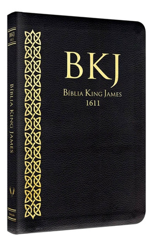 Bíblia Sagrada King James Bkj 1611 Ultrafina Slim Preta