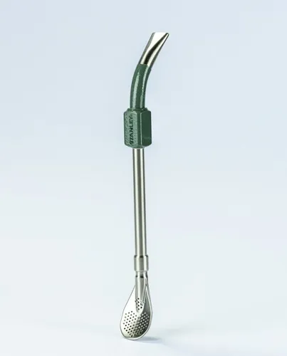 Bomba Para Mate Ou Tereré (colher) Verde Stanley Original