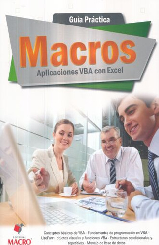 Libro Macros Aplicaciones Vba Con Excel Lku