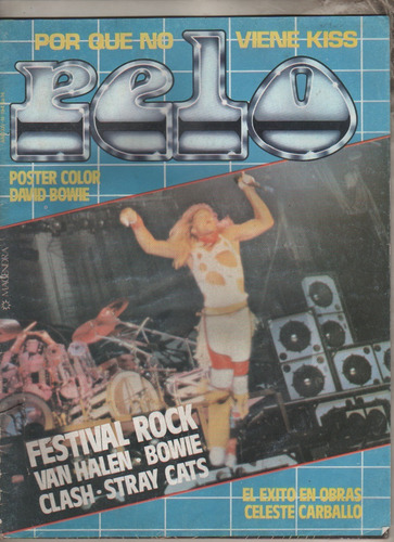 Revista Pelo * Nº 194 Año 1983 - Kiss - Van Halen - Bowie (Usado)