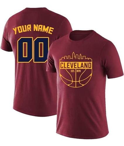 Camiseta Cleveland Basket, Playera Cavaliers