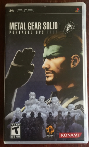 Videojuego Psp Metal Gear Solid Portable Ops Plus #20