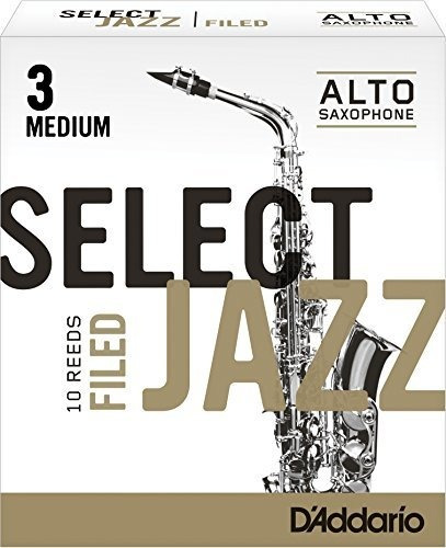 Rico Seleccionar Jazz Alto Saxophone Lengüeta Para Saxofon