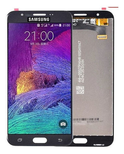 Display Tft Samsung J7 Prime Negro G610m Dual Hole.