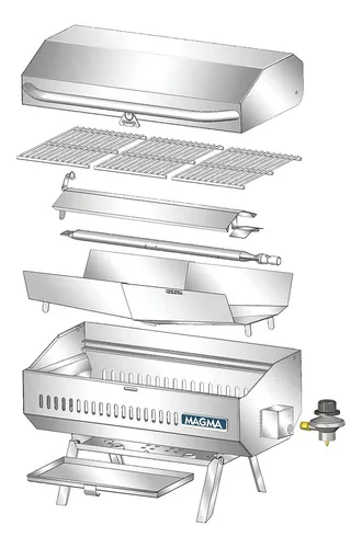 Magma Products, A10-803 Connoisseur Series Chefsmate Parril.