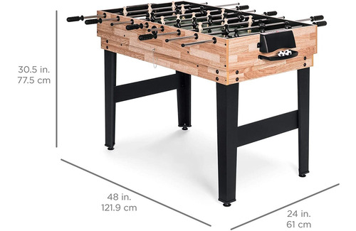 Mesa De Juego 10 En 1 Con Futbolín Ping Pong Hockey Y Mas