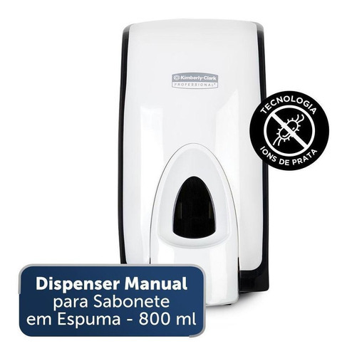 Dispenser Para Sabonete Em Espuma Mod Manual - 800ml