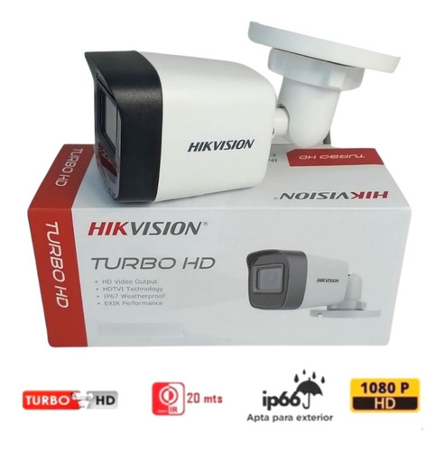 Camara Seguridad Hikvision Full Hd 1080p 16d0t-exipf Ext 2.8