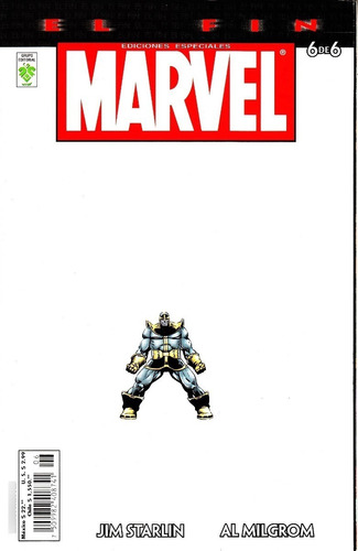 Comic Marvel Ediciones Especiales El Fin Parte 6 De 6 
