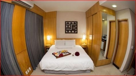Imagem 10 de 17 de Flat À Venda, 1 Quarto, 1 Suíte, 1 Vaga, Funcionários - Belo Horizonte/mg - 8903