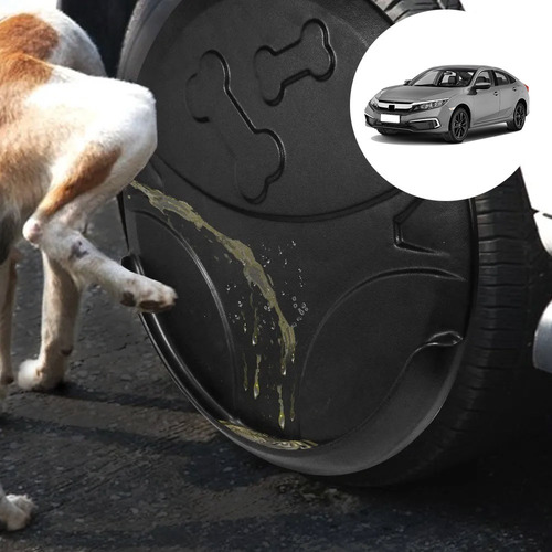 4 Capa Protetora Roda Pneu Para Civic Anti Xixi Cachorro