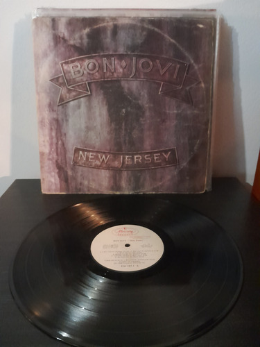 Bon Jovi- New Jersey (lp 1988 Uruguayo Vg)