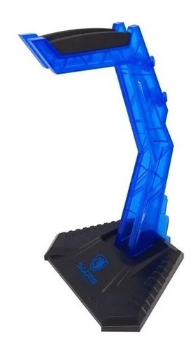 Base Gamer Sades Unicolor Color Azul Para Audífonos Gaming