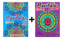 Comprar Pack 2 Libros De Mandalas Para Colorear De 96 Páginas