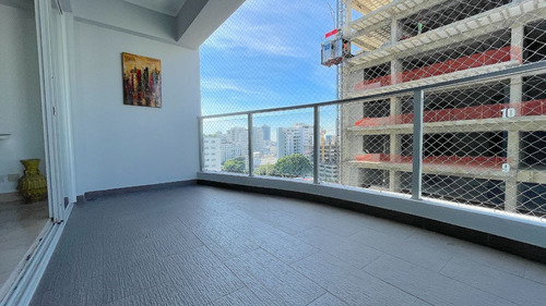 Se Alquila, Apartamento 2hab Amueblado Moderno En Piso Alto C/lobby, Lounge, Piscinas, Gym En Piantini