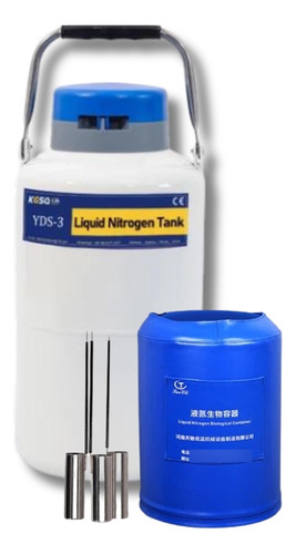 Termo Tanque De Nitrogeno Liquido 6 Litros
