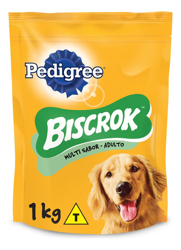 Pedigree Biscrok petisco para cães adultos 1kg