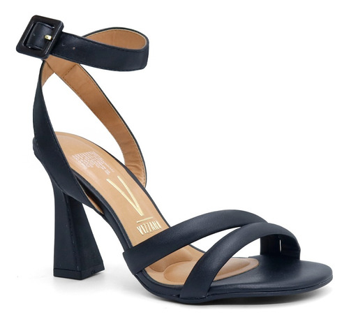 Sandalia Casual De Dama Vizzano 236487-104 Negro