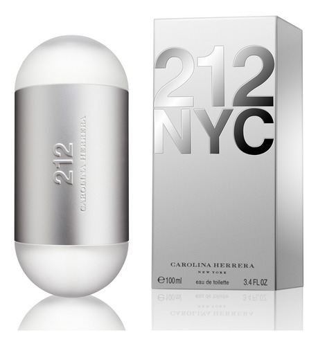 Perfume 212 Nyc 100ml Carolina Herrera Original