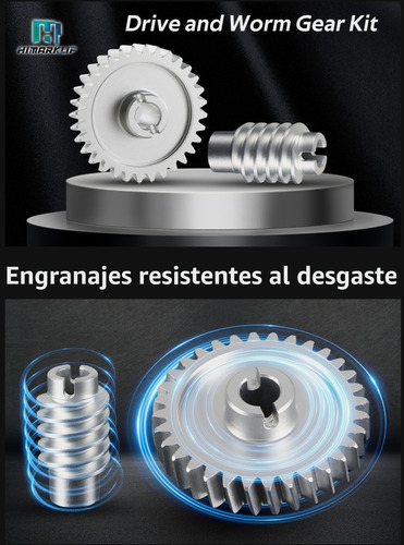 Juegos Engranajes Universales En Aluminio X Motor Cocheras