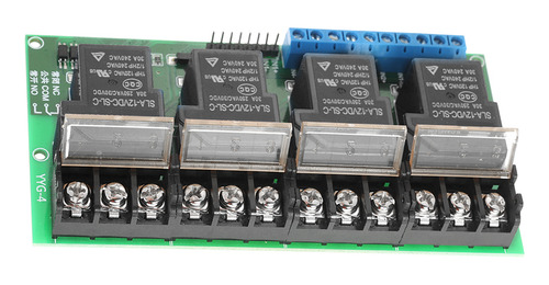 Módulo De Relé Dc Relay Control 30a Módulo De 4 Canales 12v