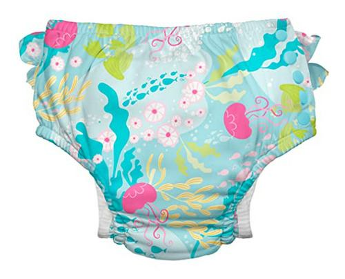 Yo Juego. Por Reutilizable Swim Pañal Brotes Verdes Boys', L