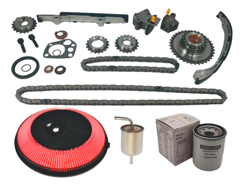 Kit Distribución Con Filtros Nissan Pickup D22 2.4 09-13