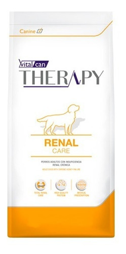 Alimento Vitalcan Therapy Renal Care para perro adulto todos los tamaños sabor mix en bolsa de 10 kg