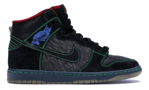 Zapatillas Nike Sb Dunk High Twin Peaks Urbano 313171-006   