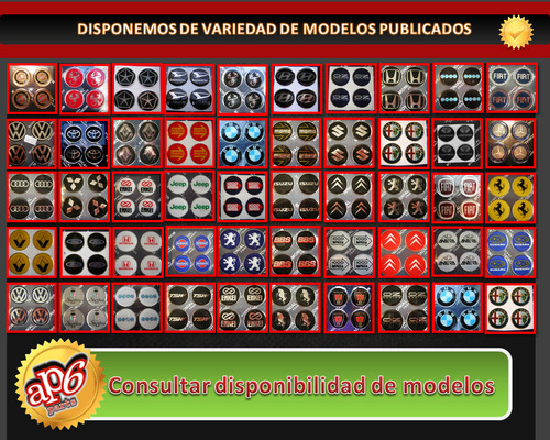 Tsw - Adaptacion Logos Para Centros De Llantas 49 Mm