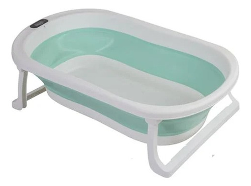 Bañera Jelly Con Hamaca Color Verde Bebesit
