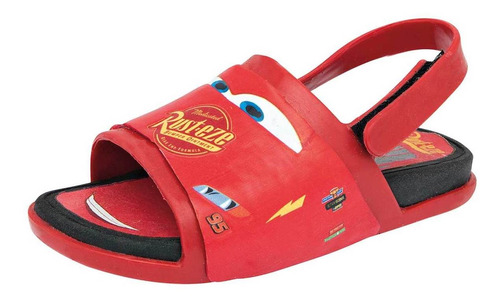 Sandalias Cars De Niño Sandak Rojo 101-099