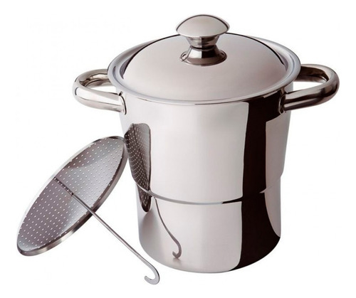 Panela Cuscuszeira Inox 16 cm Cuscuz Tradicional Wincy