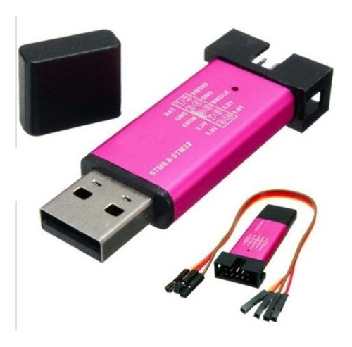 Programador Usb St-link V2 Stm8 Stm32 Usb Con Cable