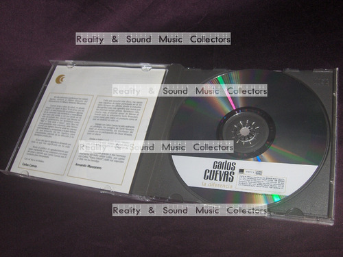 Carlos Cuevas La Diferencia Cd Wea 2001 (Usado)