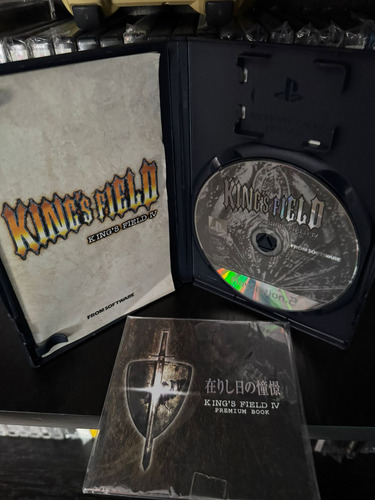 Kings Field 4 Original Play Station 2 Raro Ps2 Manual (Usado)