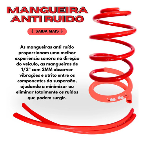 Molas Esportivas Red Coil Vw Jetta Tsi 2.0 2012 Em Diante