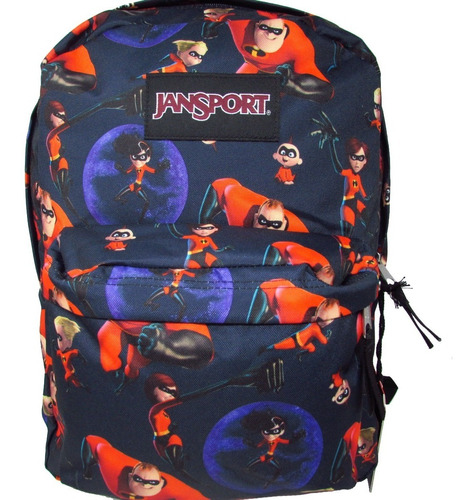 Mochila Jansport Incredibles Superbreak 25l Jsoa3p1g51k Incredibles Family Time Multicolor 