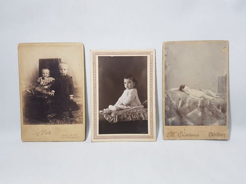 Antiguas Fotos De Estudio Fines Siglo 19 Bebes Mag 57435