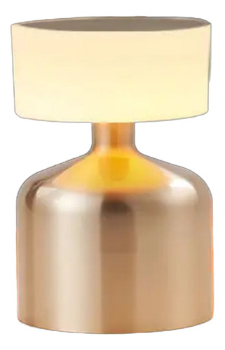 Lámpara Mesa Metal Miniatura Retro Carga Usb Decoración