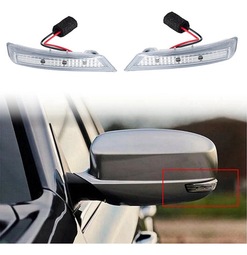 Indicador De Espejo Retrovisor De Coche, Espejo Lateral Dere
