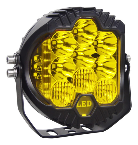 Luz De Trabajo Led Neblinera Amarilla 4x4 De 90w 7 In