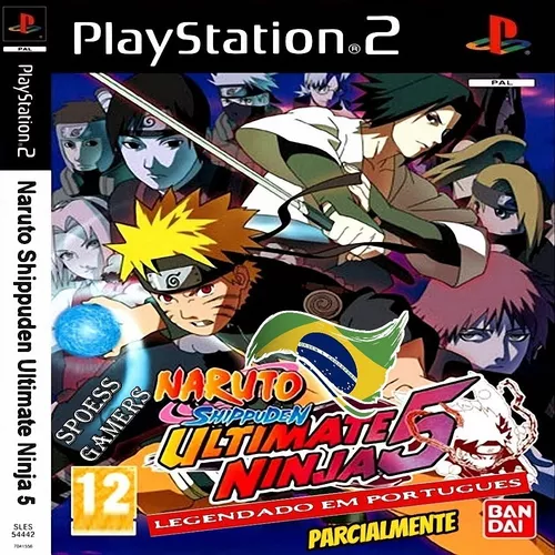 Naruto Shippuden: Ultimate Ninja 5 PS2 ISO Traduzido PT-BR +